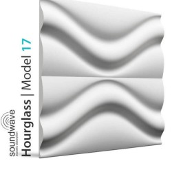 Sádrový panel 3D Model 17 HOURGLASS