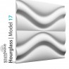 Sádrový panel 3D Model 17 HOURGLASS